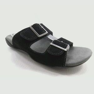 Jambu Black Leather Sandal 9M Mint!